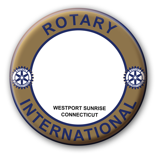 Reusable Traditional Style Officer or Past Officer Badge