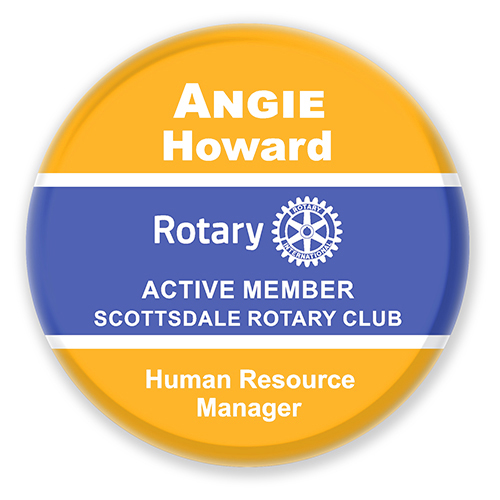 Traditional  Active Member Badge - Style 3