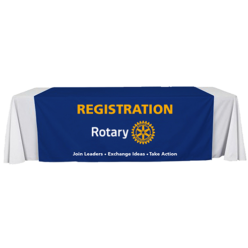 Rotary Custom Imprinted Table Runner