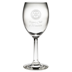 Rotary Custom Imprinted 10 oz. Wine Glasses