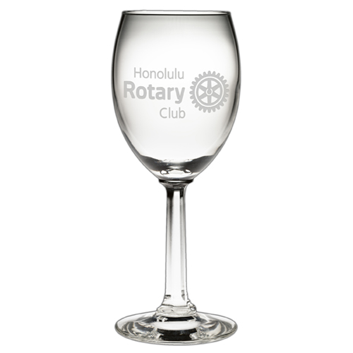 Rotary Custom Imprinted 10 oz. Wine Glasses