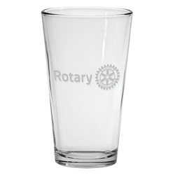 Rotary 16 oz. Pint Glassware - Sets of 4