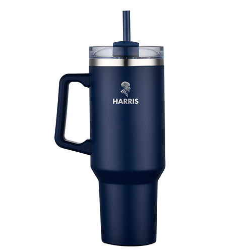 Paul Harris 40oz Masterbrand Double wall Tumbler w/ handle and straw