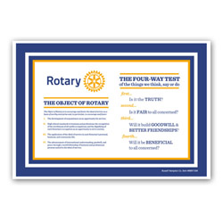 Rotary Paper Placemats - Pack of 125