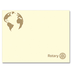 Rotary Masterbrand Card with Envelope -  Pack of 10
