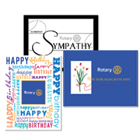 Rotary Greeting Cards, Variety Pack - Pack of 10