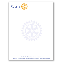 Rotary International Letterhead