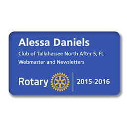 Rotary Acrylic Badges