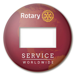 Rotary Reusable New Member Name Badge