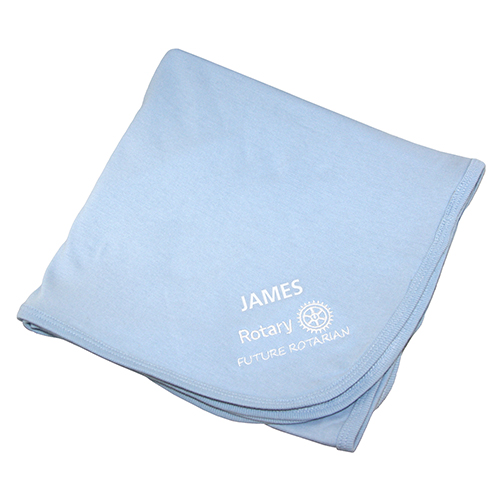 Rotary Custom Pink Future Rotarian Baby Blanket