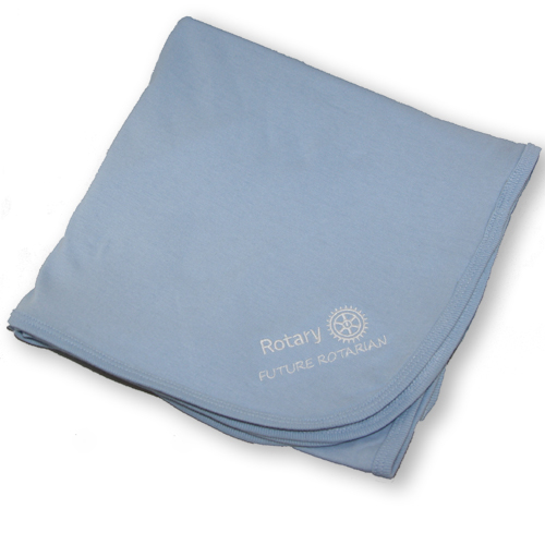 Rotary Blue Future Rotarian Baby Blanket