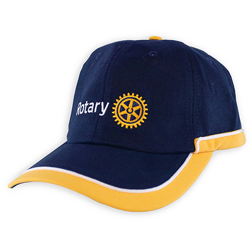 Rotary Navy/Gold/White Cap