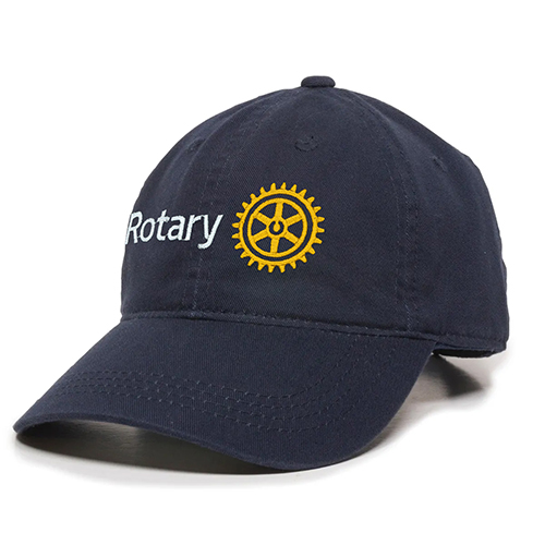 Rotary Ladies' Navy Cap with Rotary Masterbrand Signature Logo