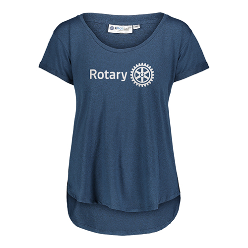 Rotary Ladies Blue Dolman w/ White Rotary Masterbrand