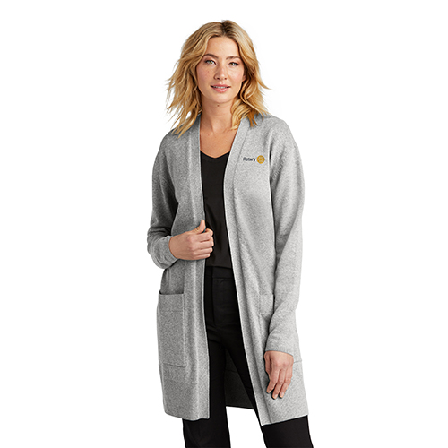 Rotary Ladies' Gray Knit Cardigan