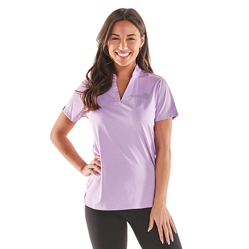 Ladies Violet Purple Polo Shirt