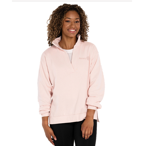 Rotary Ladies Pink V-Neck Sweater