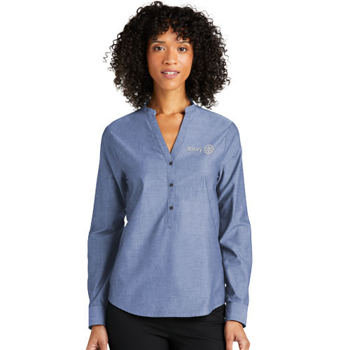Port Authority Ladies L/S Chambray Shirt