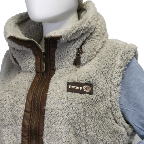 Rotary Ladies Sherpa Vest