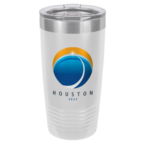 Rotary 2022 International Convention White Tumbler 20 oz