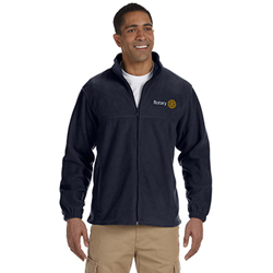 Rotary Full-Zip Fleece, Navy Jacket