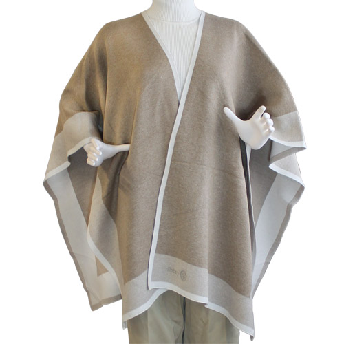 Rotary Two Tone Border Tight Knit Kimono