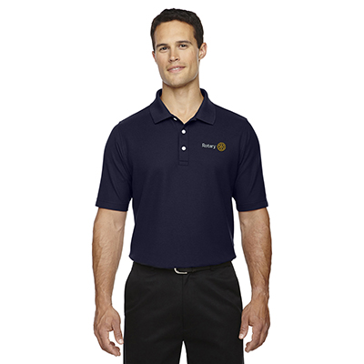 Rotary Navy Performance Pique Polo