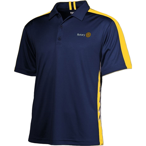 Rotary MEN'S XT GALAXY POLO - NAVY/GOLD