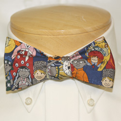 Rotary International Kids Silk Bow Tie -- Self-Tie