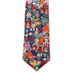 Rotary International Kids Silk Necktie