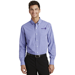 Rotary Port Authority Long Sleeve Gingham Easy Care Shirt