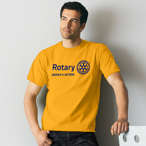 Rotary Gold Rotarian at Work /People of Action T-Shirt