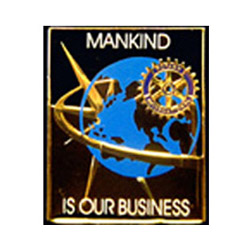 Rotary Theme Lapel Pin Closeouts