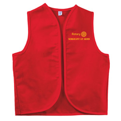 Rotary Sergeant At Arms Poly/Cotton Vest
