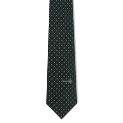 BLACK WE SERVE TIE POLYESTER - Lions Clubs International