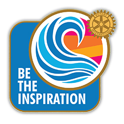 Rotary 2018-19 Theme Full Color Printed Lapel Pin