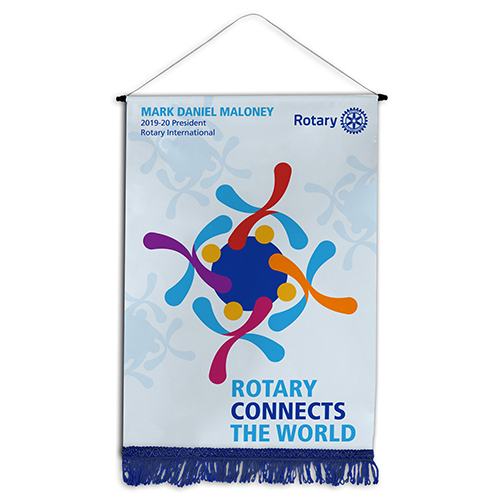 Rotary 2019-20 Theme Podium Banner, 18