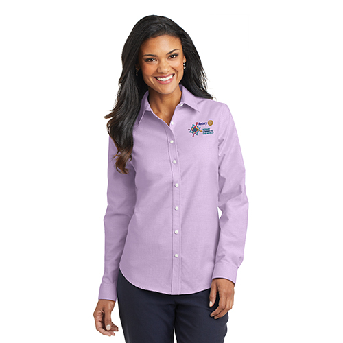2019-20 Theme Ladies' Dress Shirt, P/A Super Pro Oxford