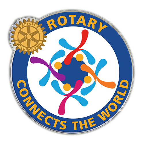 Rotary 2019-20 Theme Full Color Printed Lapel Pin