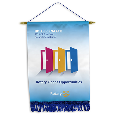 Rotary 2020-21 Theme Trading Banner, 8