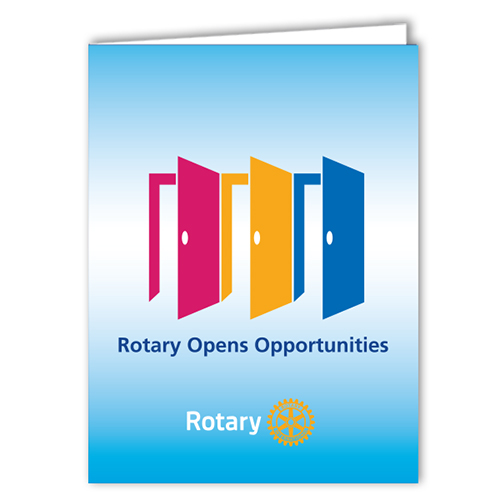 Rotary Theme Cards Rotary Club Supplies Russell Hampton Company