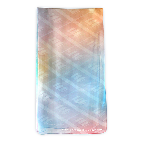 Rotary 2020-21 Theme Silk Scarf