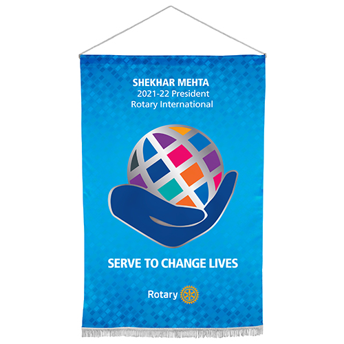 Rotary 2021-22 Theme Club Banner - 40
