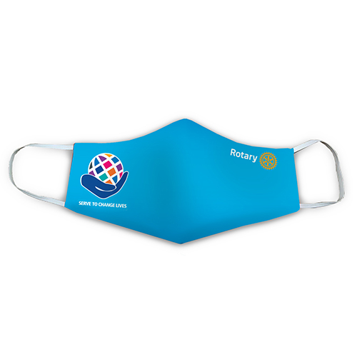 Rotary Face Mask,  2021-2022 Rotary Theme
