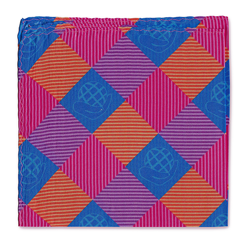 Rotary 2021-2022 Theme Rotary Serve to Change Lives Pocket Square