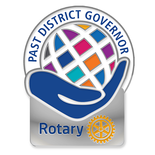 Rotary Theme Officer Pin - Past District Governor
