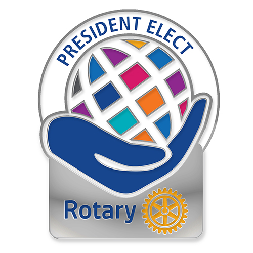 Rotary Theme Officer Pin - President Elect