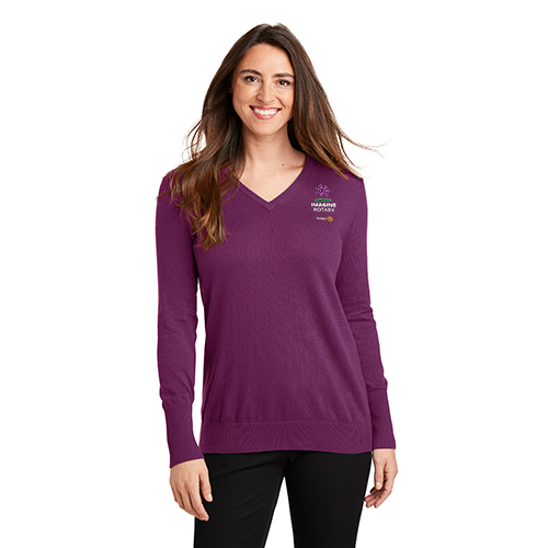 Rotary 2022-23 Theme Ladies' V-Neck Sweater