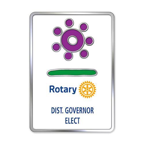 Rotary 2022-23 Theme Officer Pin - District Governor Elect