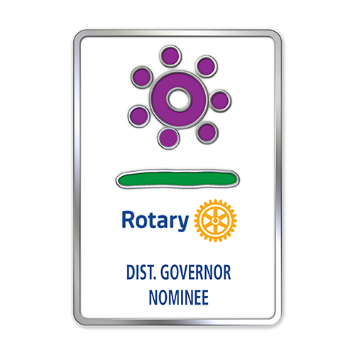 Rotary 2022-23 Theme Officer Pin - District Governor Nominee